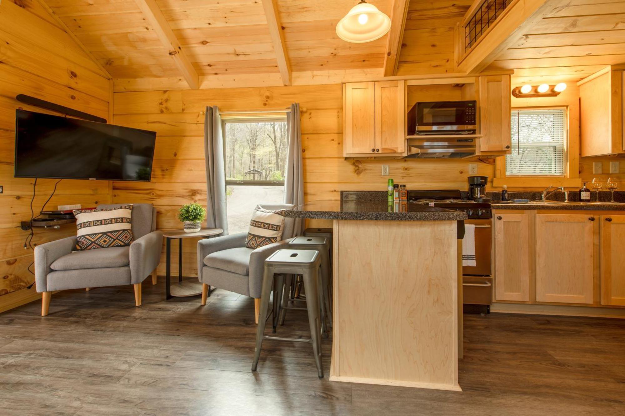 فيلا Meg Cabin Tiny Rustic Comfort On Lookout Mtn تشاتانوغا المظهر الخارجي الصورة