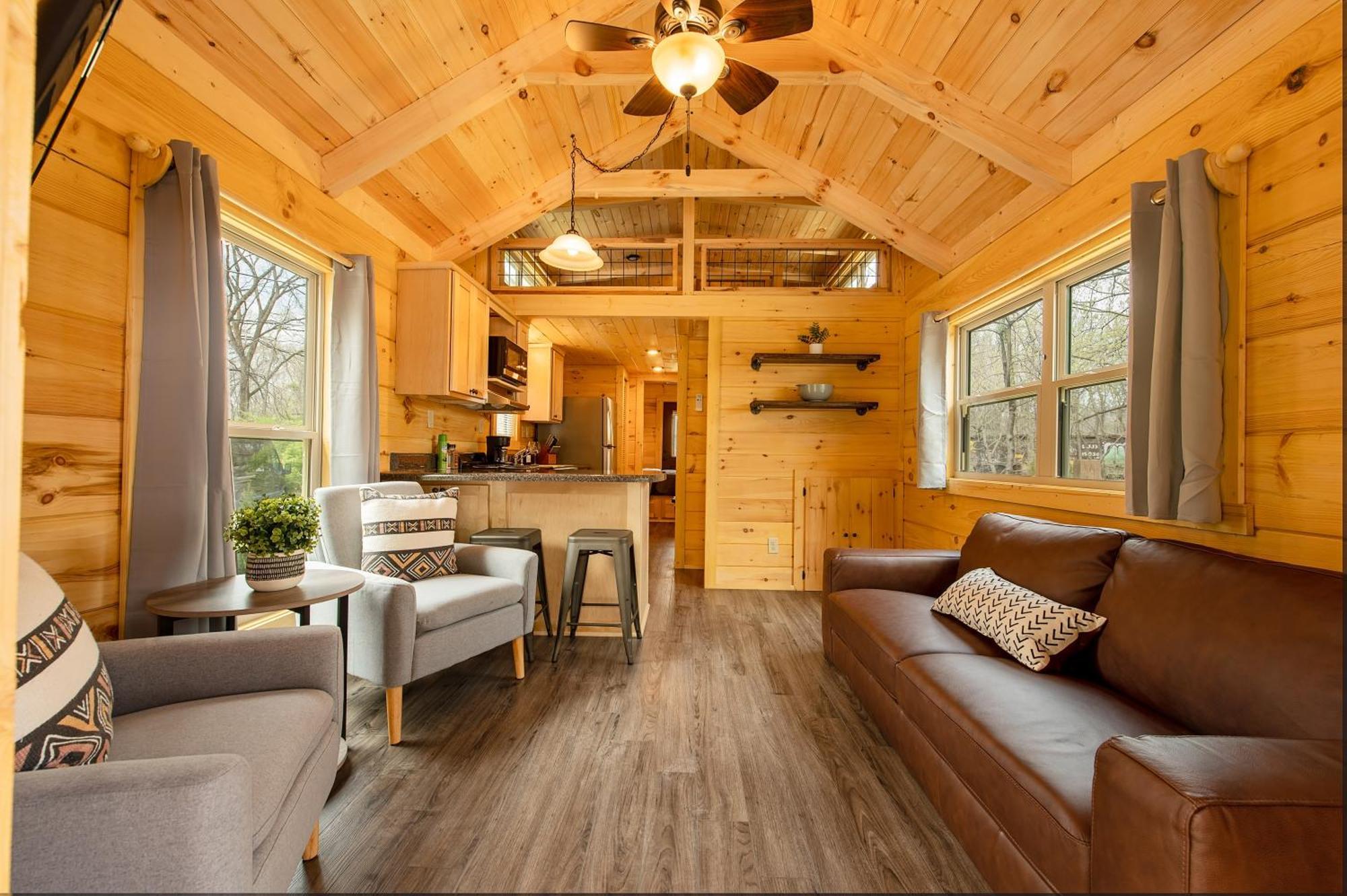 فيلا Meg Cabin Tiny Rustic Comfort On Lookout Mtn تشاتانوغا المظهر الخارجي الصورة